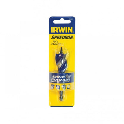 Irwin 1921995 Blue Groove 6X Stubby Wood Bit 25 x 100mm IRW1921995