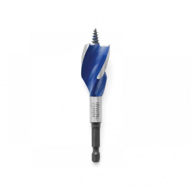Irwin 1921996 Blue Groove 6X Stubby Wood Bit 28 x 100mm IRW1921996