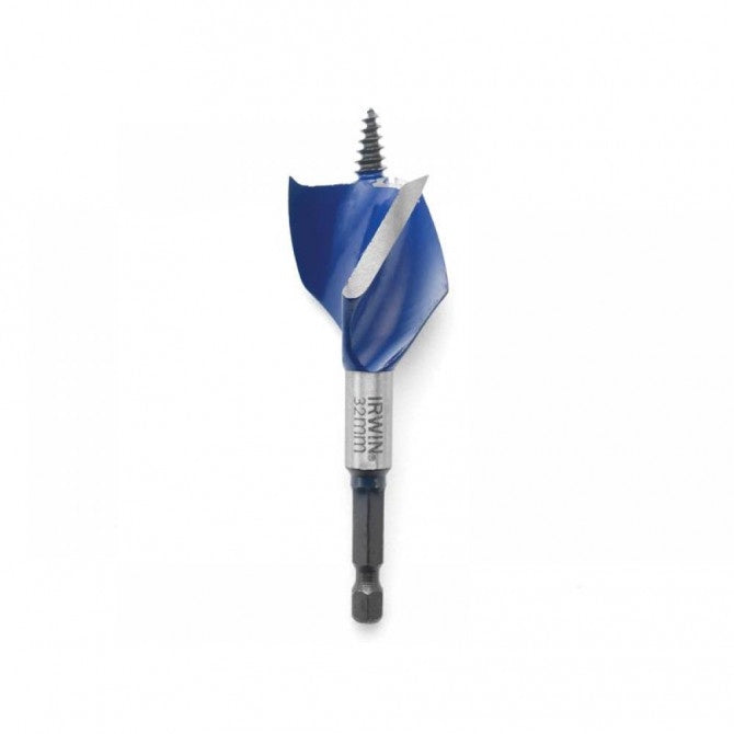 Irwin 1921997 Blue Groove 6X Stubby Wood Bit 32 x 100mm