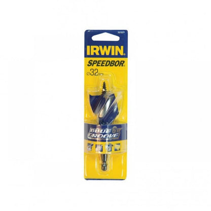 Irwin 1921997 Blue Groove 6X Stubby Wood Bit 32 x 100mm