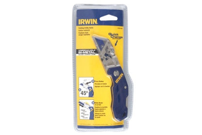 Irwin Folding Fixed Blade Trapezoid Knife IRW10507695