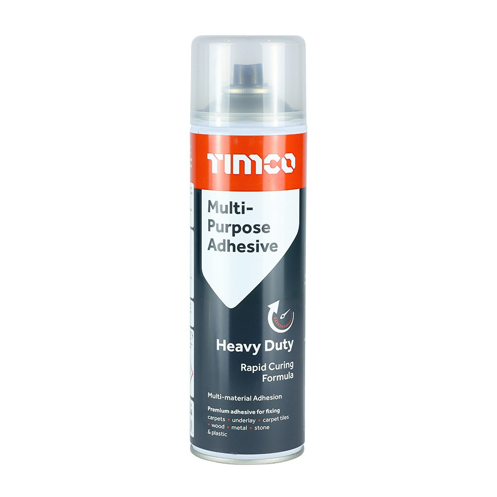 Timco Multi-Purpose Premium Adhesive Spray GLUE Van 500ml 247544