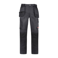 Timco W36 L30 Workman Multi-Purpose Work Trousers Grey/Black WTGBK3630