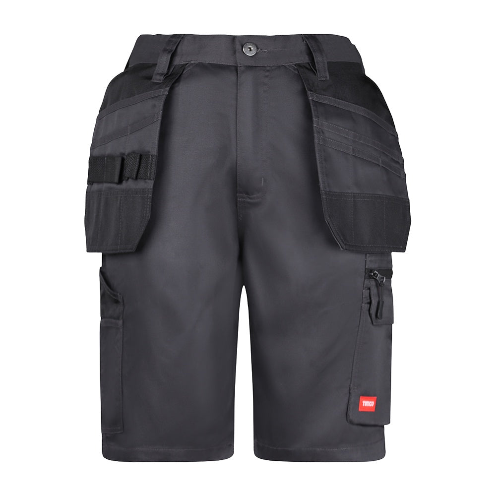 Timco W30 Workman Multi-Purpose Work Shorts Grey/Black