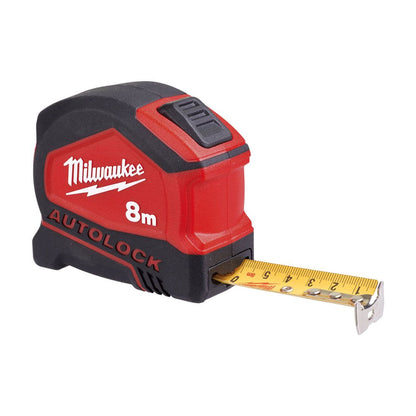 Milwaukee Autolock Tape Measure 8m 4932464664