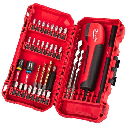 Milwaukee Shockwave Impact Duty Screwdriver Bit Set 35 Pieces 4932493653