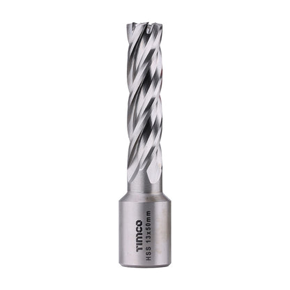 Timco 13 x 50 mm Addax HSS M2 Broaching Cutter Long Titanium-Aluminium Nitride Coating BCL13