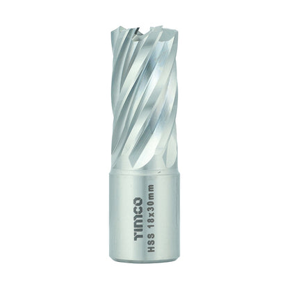 Timco 18 x 30mm M2 Broaching Cutter Addax HSS Short Titanium-Aluminium Nitride Coating BCS18