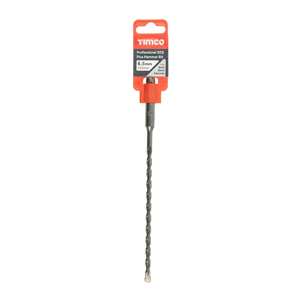 Timco 6.5 x 210mm Professional SDS Plus Hammer Bit High quality AP65210