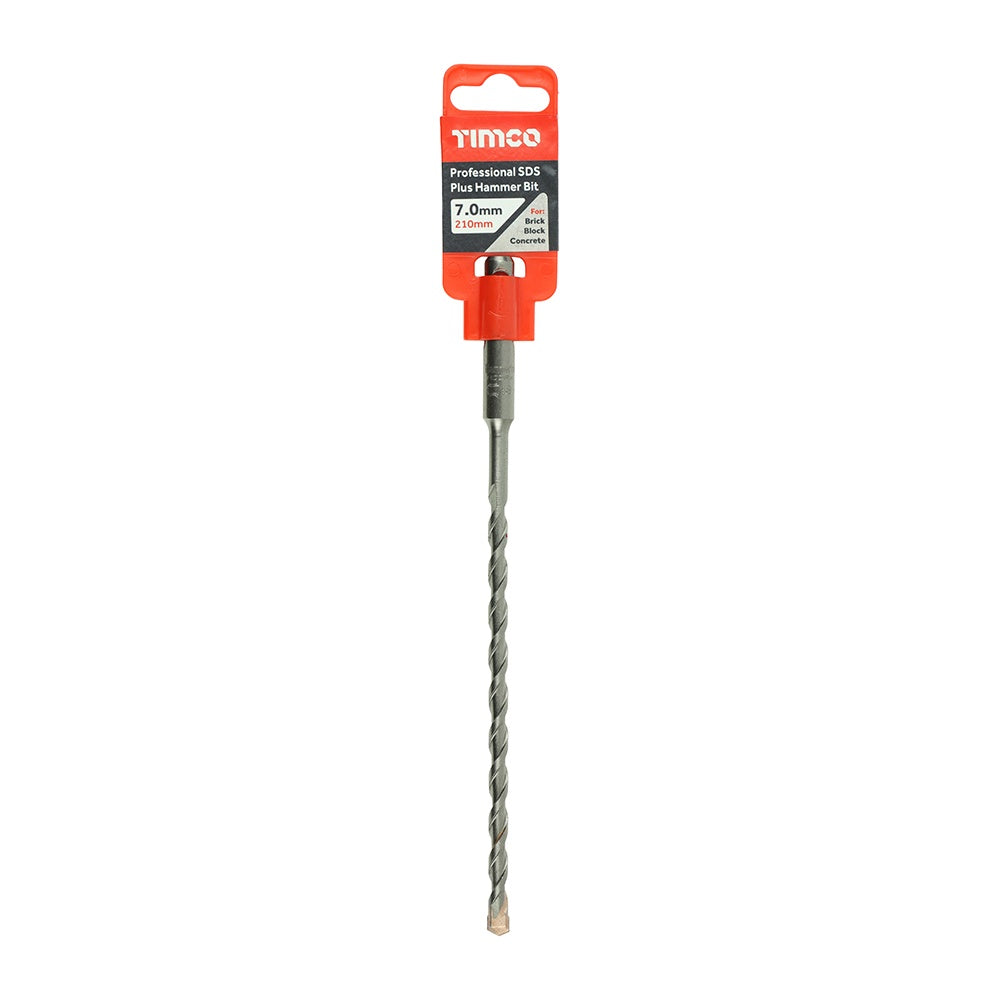 Timco 7.0 x 210mm Professional SDS Plus Hammer Bit High quality AP7210