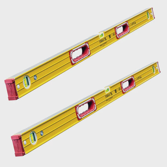 Stabila STB1962120 122cm/48in Spirit Level 3 Vial Pack of 2