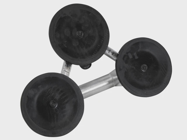 Faithfull Triple Pad Heavy-Duty Aluminium Pro Suction Lifter FAISUCPAD3P