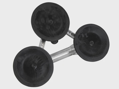 Faithfull Triple Pad Heavy-Duty Aluminium Pro Suction Lifter FAISUCPAD3P