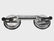 Faithfull Double Pad Aluminium Pro Suction Lifter FAISUCPAD2P