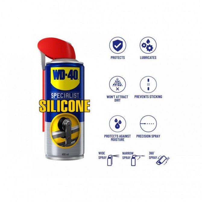 WD-40 Specialist High Perform Silicone Lube 400ML W/D44377