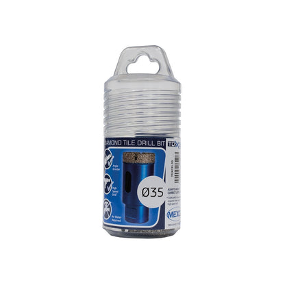 Mexco 38mm M14 Porcelain Dry Diamond Tile Drill Bit Holesaw TDXCEL38