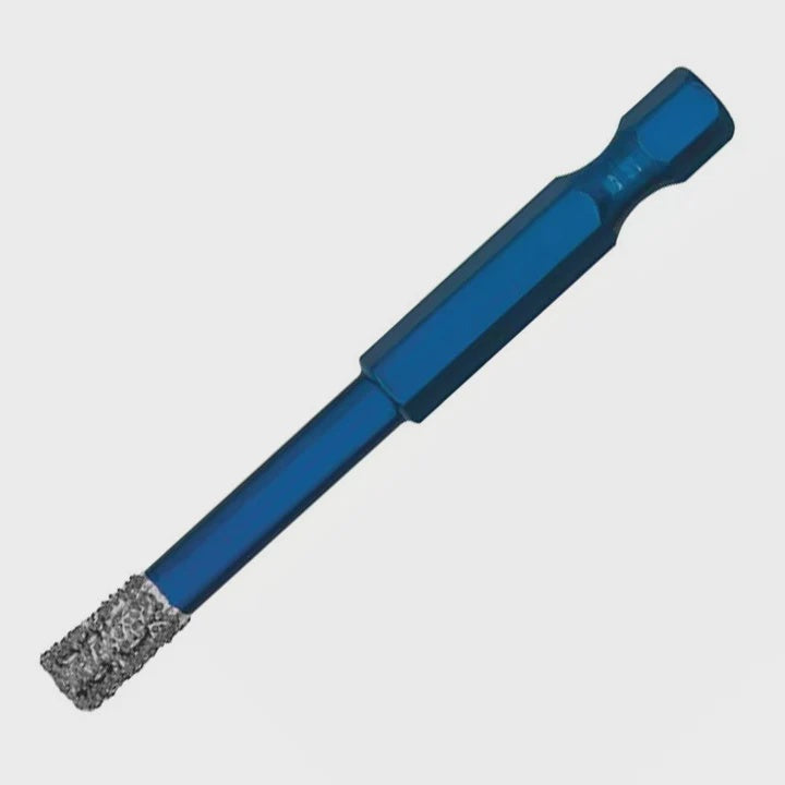 Mexco 8mm Hex Professional Porcelain Dry Diamond Tile Drill Bit A10VBDB8