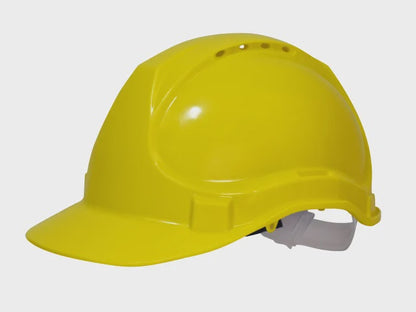 Scan SCAPPESHY Safety Helmet Yellow For Site Workers
