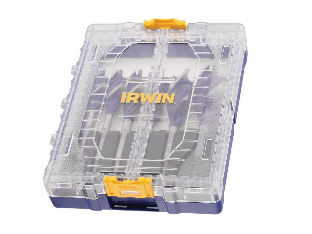 Irwin IRWIW4042202 Blue Groove 6X Wood Bit Set, 6 Piece