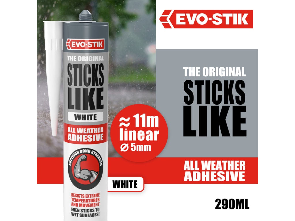 Evo-stick Sticks Like Adhesive White 290ml EVO663688