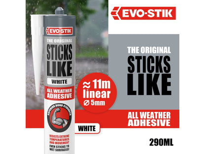Evo-stick Sticks Like Adhesive White 290ml EVO663688