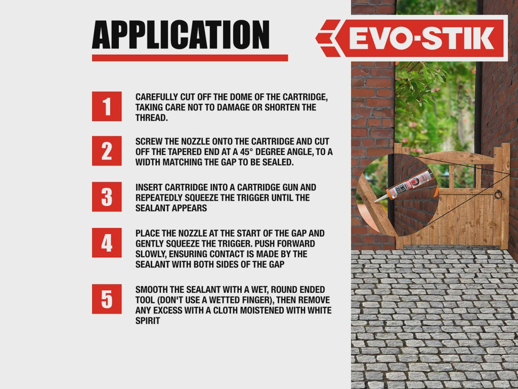 Evo-stick Sticks Like Adhesive Clear 290ml EVO663824