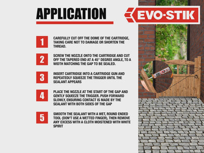 Evo-stick Sticks Like Adhesive Clear 290ml EVO663824