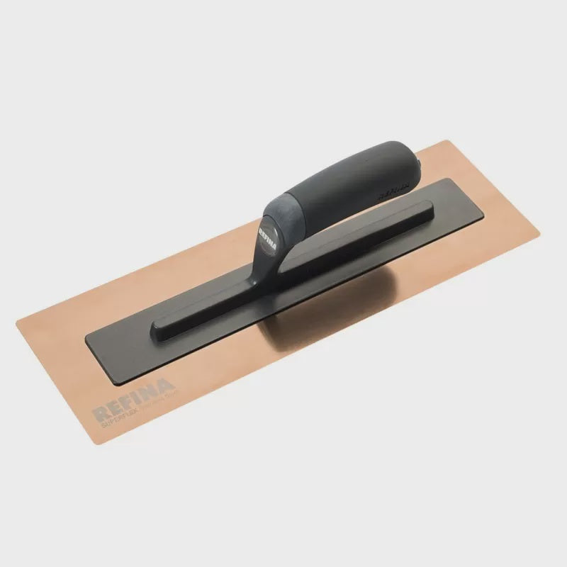Refina 16" Rose Gold SuperFlex 3 Finishing Trowel 0.5mm REF-228296