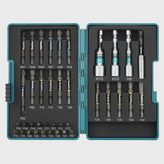 Makita E-26179 Impact Premier Torsion Bit Set of 38 Pieces