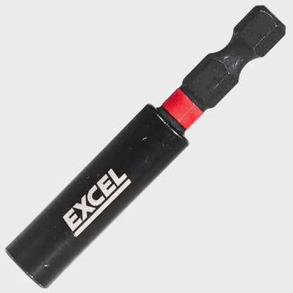 Excel 60mm & 150mm Magnetic Impact Bit Holder with Blister Card