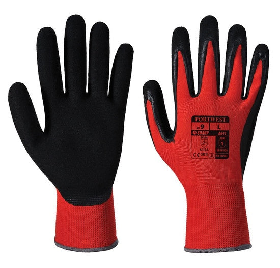 Spartan Nitrile Grip Gloves Pack of 10 Size 10 X-Large