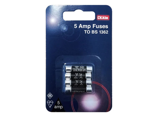 Dencon DCN1005 5A Fuse Pack of 4