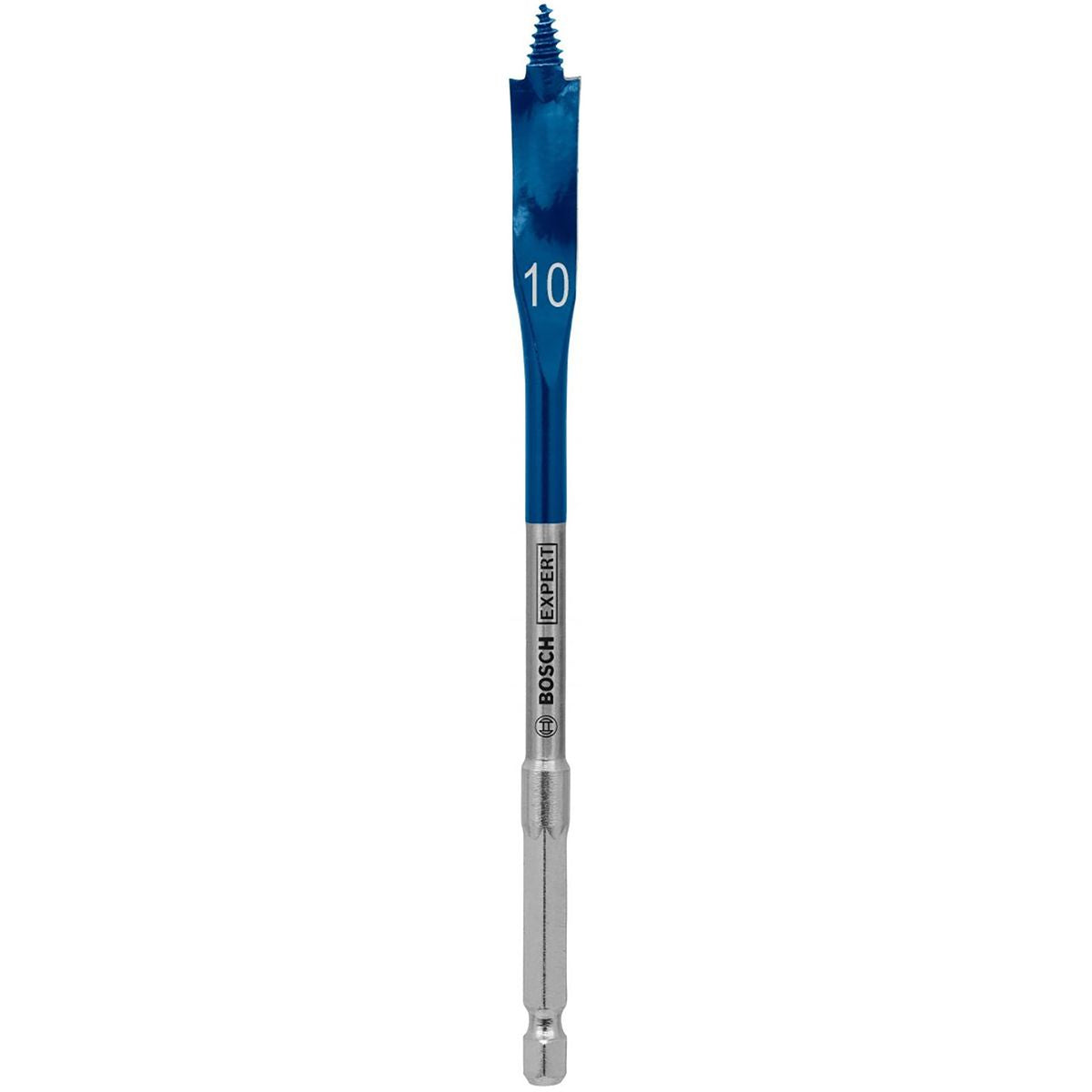 Bosch Expert Selfcut Spade Flat Wood Drill Bit 10 x 152mm Hex Shank 1/4" 2608902087