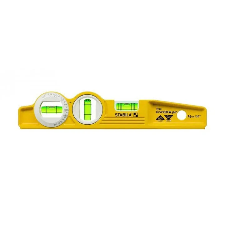 Stabila STB81SREM 25cm Magnetic Rare Earth Torpedo Level - 15415