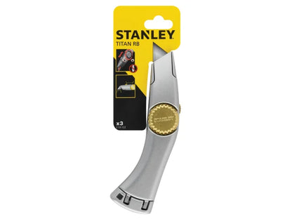 Stanley 185mm Retractable Blade Titan Trimming Knife STAFM010505