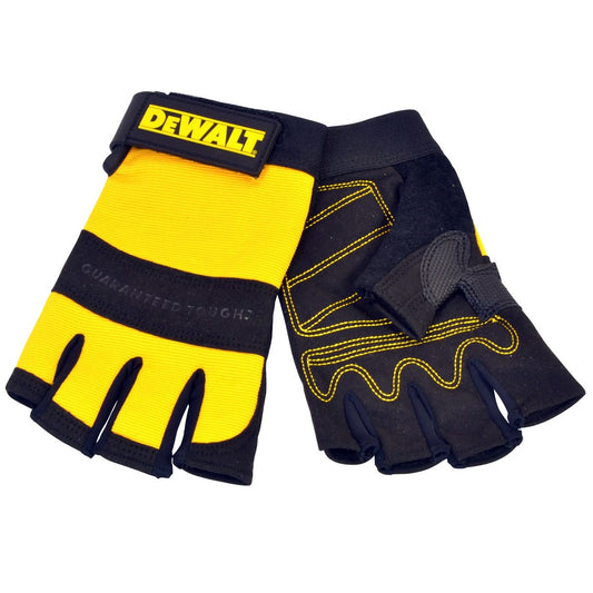 Dewalt Synthetic Padded Leather Palm Gloves