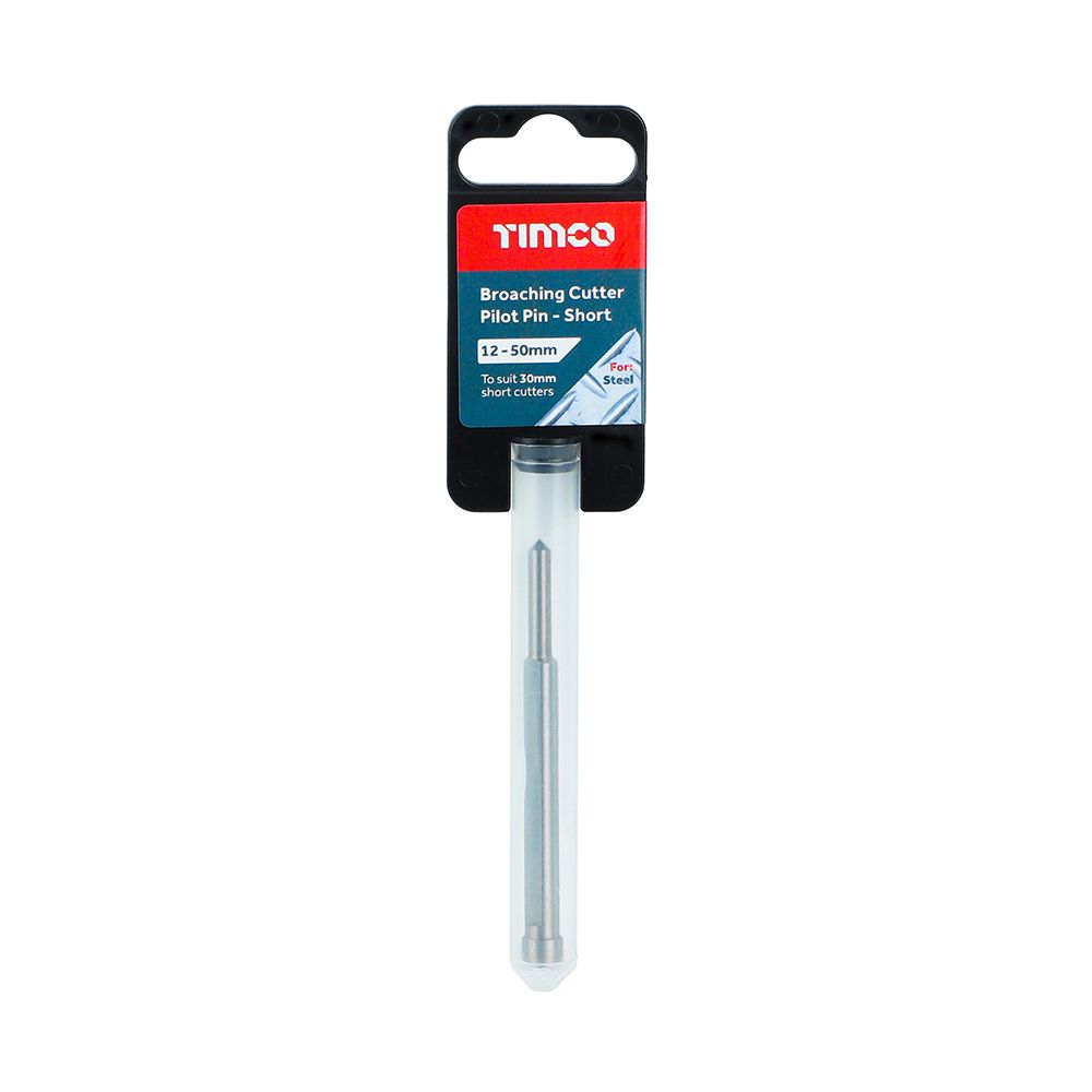 Timco 6.35 x 79mm Broaching Cutter Replacement Pilot Pin BCP301250