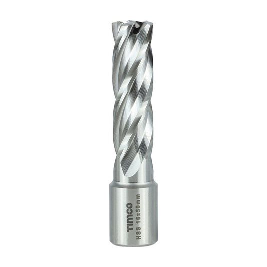 Timco 16 x 50 mm Addax HSS M2 Broaching Cutter Long Titanium-Aluminium Nitride coating BCL16
