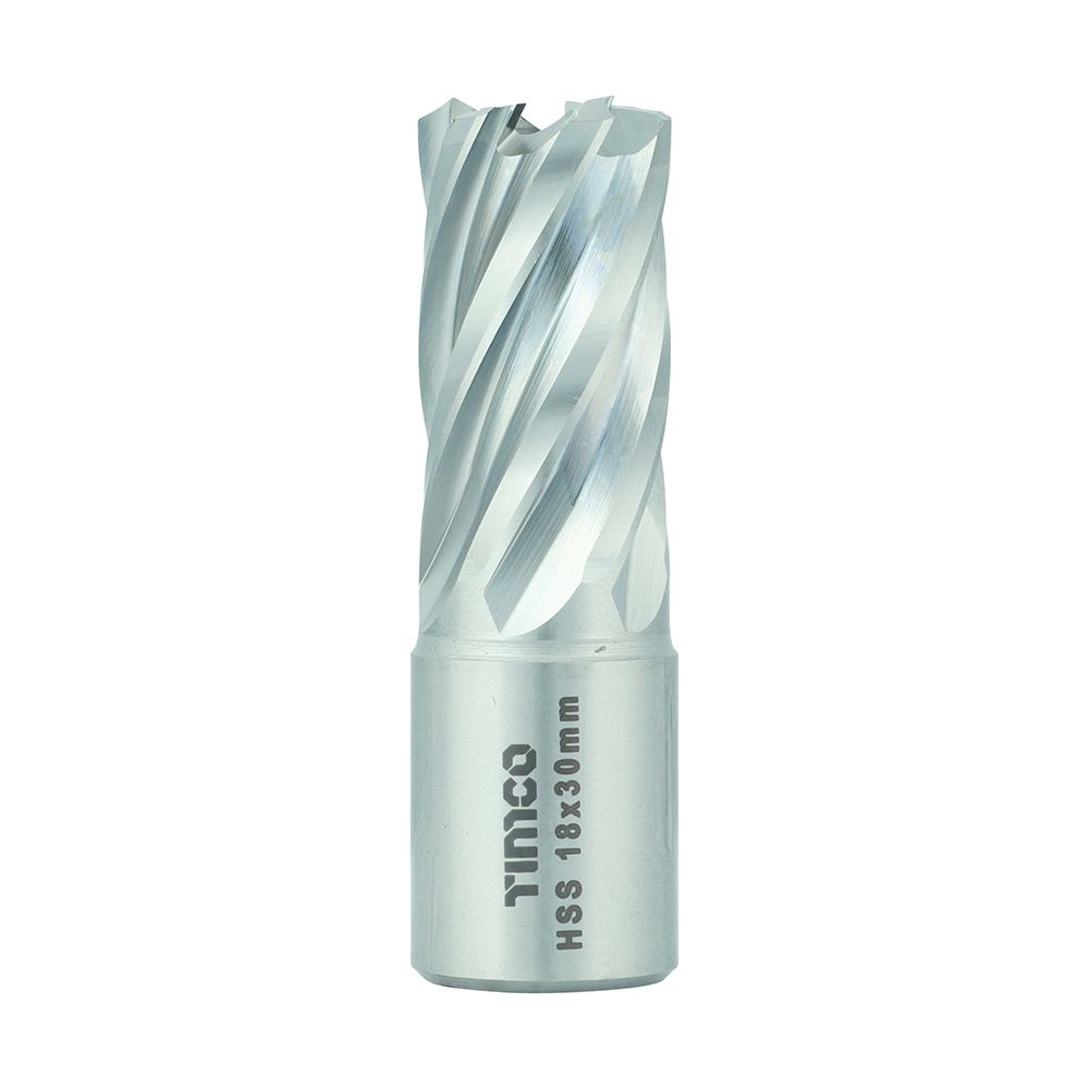 Timco 18 x 30mm M2 Broaching Cutter Addax HSS Short Titanium-Aluminium Nitride Coating BCS18