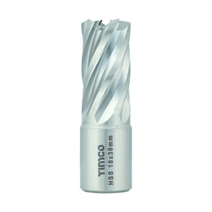 Timco 18 x 30mm M2 Broaching Cutter Addax HSS Short Titanium-Aluminium Nitride Coating BCS18