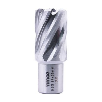 Timco 24 x 30mm M2 Broaching Cutter Addax HSS Short Titanium-Aluminium Nitride Coating BCS24