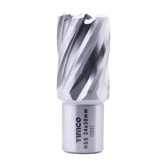 Timco 24 x 30mm M2 Broaching Cutter Addax HSS Short Titanium-Aluminium Nitride Coating BCS24