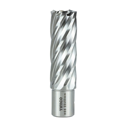 Timco 22 x 50 mm Addax HSS M2 Broaching Cutter Long Titanium-Aluminium Nitride Coating BCL22
