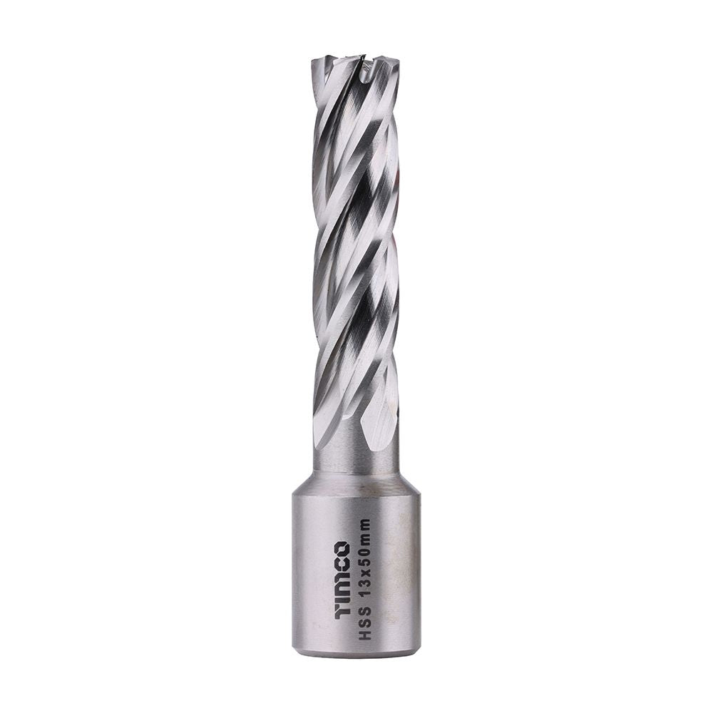 Timco 13 x 50 mm Addax HSS M2 Broaching Cutter Long Titanium-Aluminium Nitride Coating BCL13