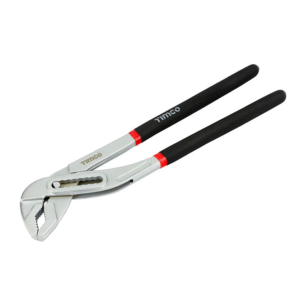 Timco 12" Water Pump Pliers Ergonomic Soft-Grip Handles 468172