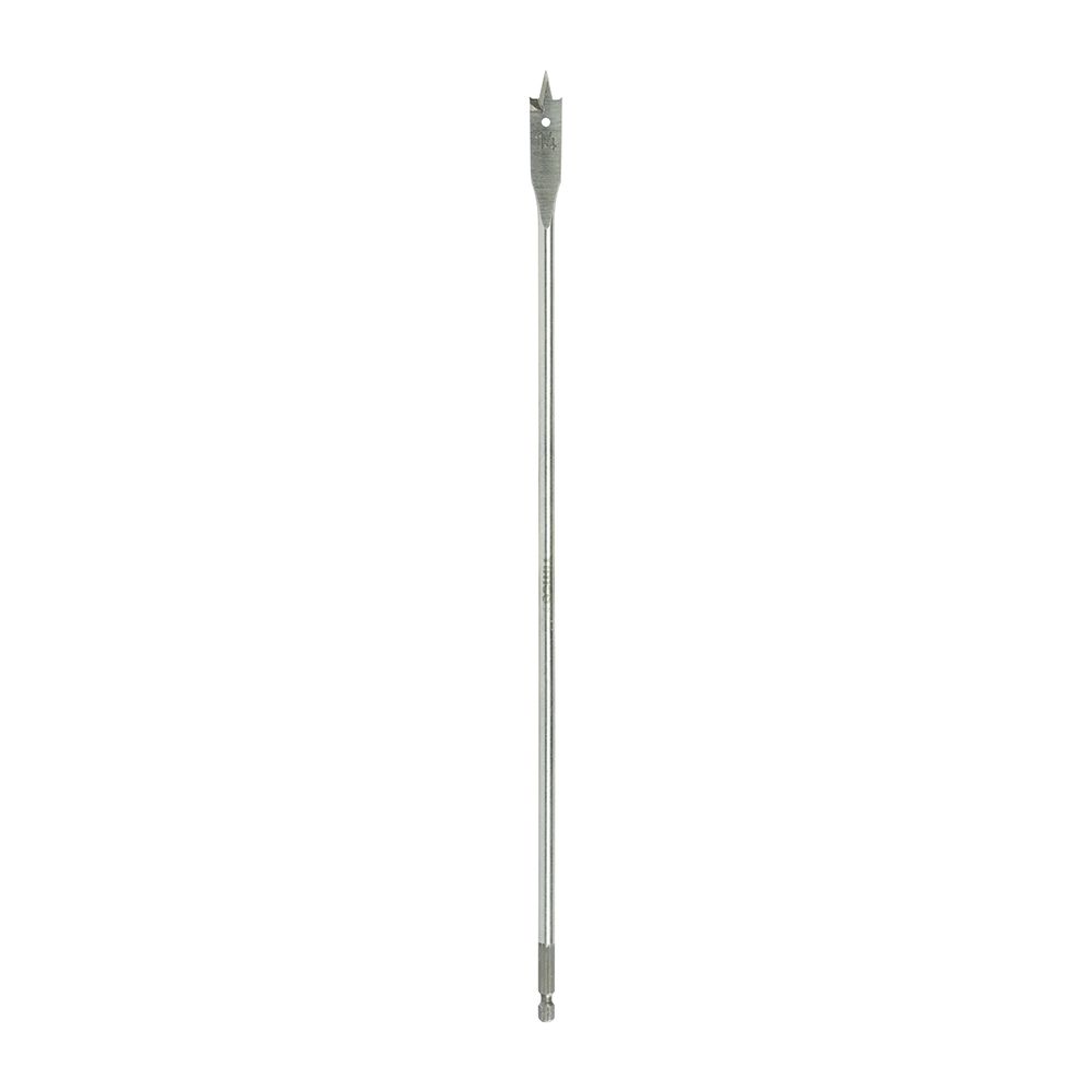 Timco 14.0 x 400mm Addax Long Flat Wood Bit Bright Finish 932276