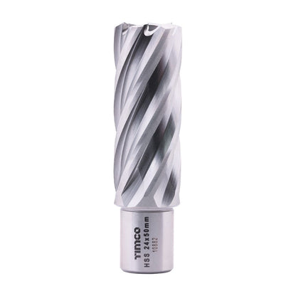 Timco 24 x 50 mm Addax HSS M2 Broaching Cutter Long Titanium-Aluminium Nitride Coating BCL24