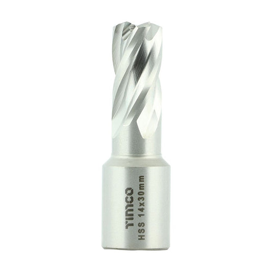 Timco 14 x 30mm M2 Broaching Cutter Addax HSS Short Titanium-Aluminium Nitride Coating BCS14