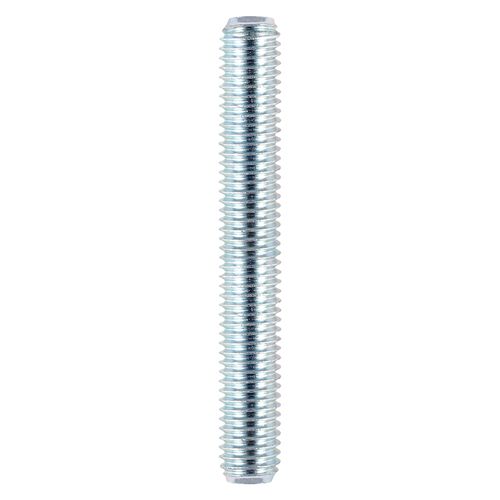 Timco M20 x 1000mm Threaded Bar Grade 4.8 Zinc Carbon steel Metric 20TBZ