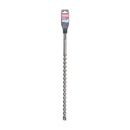 Timco Addax 22 x 540mm SDS Max Hammer Bit Narrow Angle 4-cutter Head SDSM22540